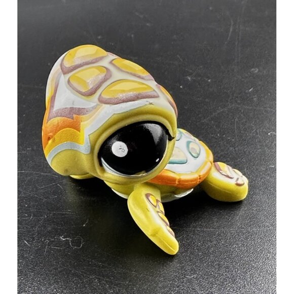 Littlest Pet Shop Sea Turtle 1836 Collectors Fanciest Pets 2009 LPS Authentic - Picture 3 of 6
